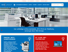 Tablet Screenshot of isogroep.nl